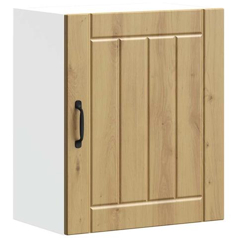 Pensile Da Cucina Lucca Rovere Artigianale In Legno Multistrato - Foto 2