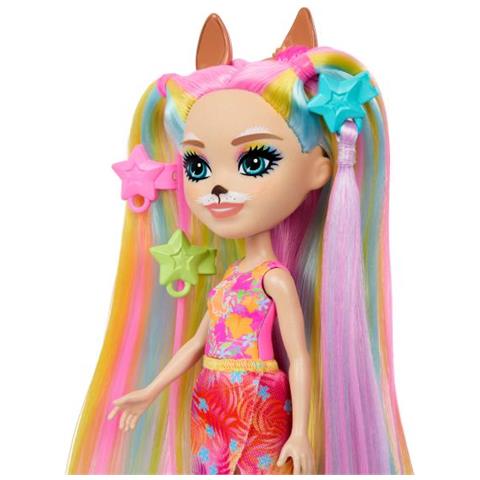 Enchantimals-bambola Capelli-bambola Animale E Figurina Htj70 - Foto 3