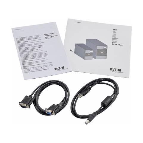 9SX UPS gruppo di continuità (UPS) Doppia conversione (online) 1 kVA 900 W - Foto 2