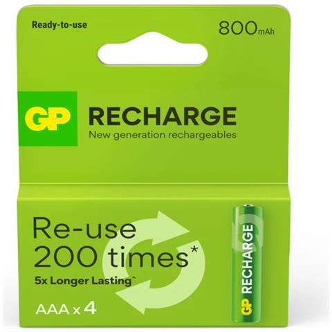 201259 batteria per uso domestico Batteria ricaricabile Stilo AA Nichel-Metallo Idruro (NiMH) - Foto 3