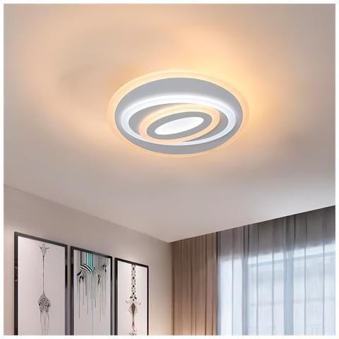 Lampadario Led 70w, Telecomando 2.4g, Luce Regolabile 5700lm Bbled021 - Foto 1
