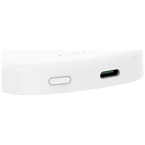Batteria Esterna Wireless Magsafe 5000mah Usb-c Power Delivery 20w Magspot, Bianco - Foto 5