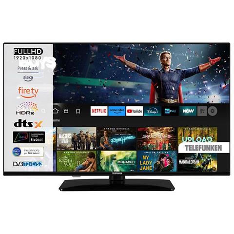 TE40759B50V4F Tv LED 40" Full HD 1920x1080p Smart tv classe E Nero - Foto 1