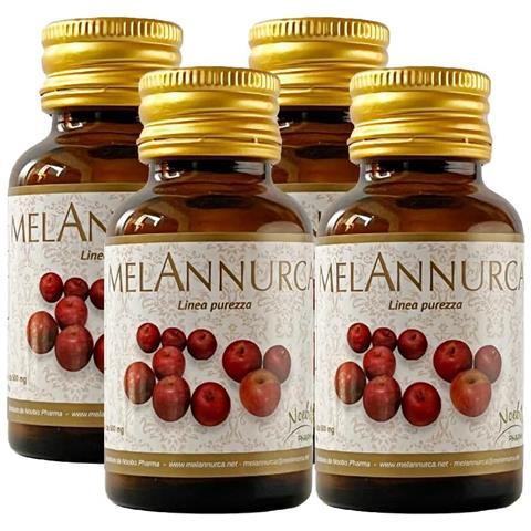 Melannurca 30 Capsule - Estratto di Mela Annurca - Capelli, Bellezza e Benessere Quotidiano (Confezione quadrupla) - Foto 1