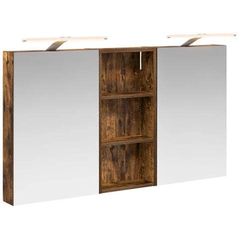 Set di Armadi da Bagno con porta 3 pcs 110 x 10,5 x 60,5 cm - Foto 1