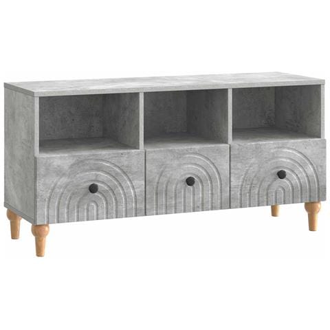 Mobile TV Grigio Cemento 102 x 34,5 x 50 cm - Foto 1