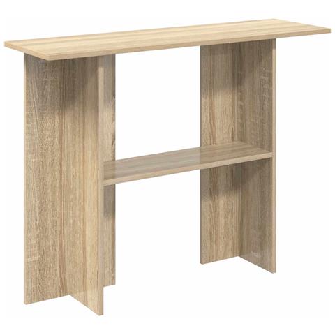 Tavolo consolle Rovere Sonoma 100 x 30 x 75 cm - Foto 1