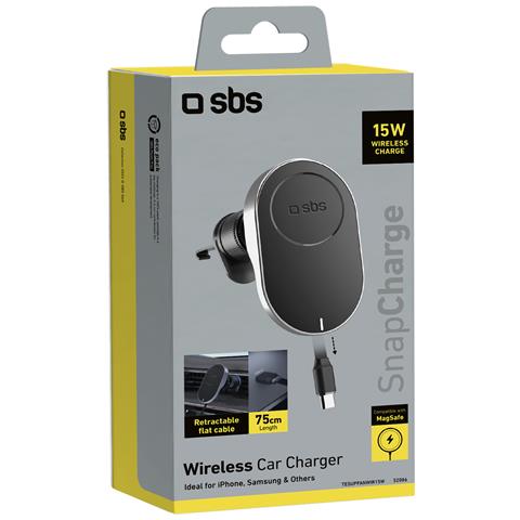 TESUPP15WRETRACABL supporto per personal communication Supporto attivo Telefono cellulare /smartphone Nero - Foto 2