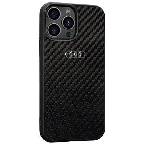 Custodia In Fibra Di Carbonio Audi Per Iphone 13 Pro Max - Nera - Foto 2