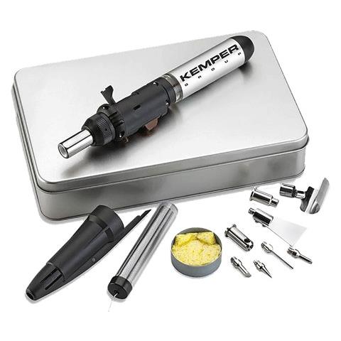 Kit Microsaldatore Con 7 Accessori E Serbatoio Trasparente - Foto 4