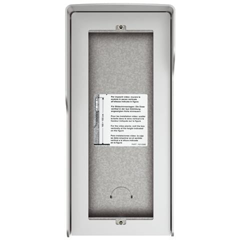 Scatola Fuori Muro 3 Moduli Con Tetto Antipioggia Integrato Finitura Allmetal - Foto 1