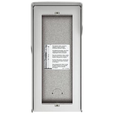 Scatola Fuori Muro 3 Moduli Con Tetto Antipioggia Integrato Finitura Allmetal - Foto 2