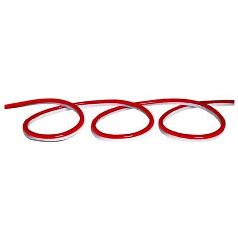 Striscia Led Neon Flex Rosso Esterno Ip65 120 Led / metro 10 Mt Vt-555 2516 - Foto 2