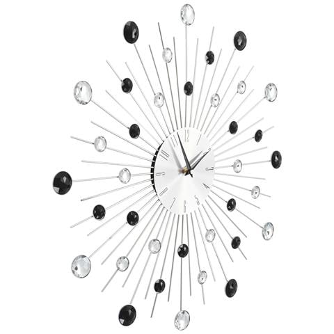 Orologio Da Parete Con Movimento Al Quarzo Design Moderno 50 Cm - Foto 2