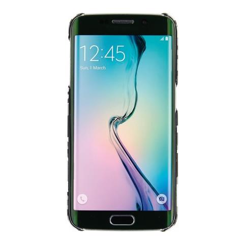 Stylish, Cover Gommata Sottile - Samsung Galaxy S6 Edge - Grey Camo - Foto 3