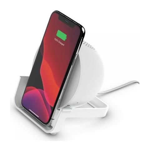 BoostCharge Wirel. Charg. Stand+Speaker weiß AUF001vfWH - Foto 1