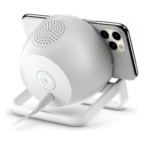 BoostCharge Wirel. Charg. Stand+Speaker weiß AUF001vfWH - Foto 2
