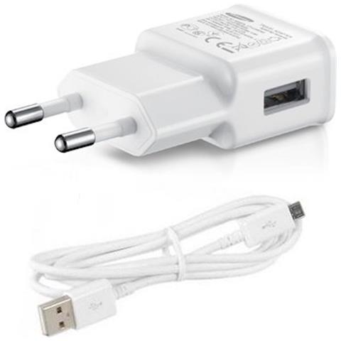 Travel Adapter Cable Charger + Dati + Etaou90 Ecb-du4ewe Bianco - Foto 1