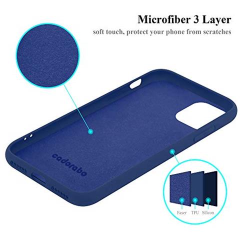 Custodia Compatibile Con Apple Iphone 11 Pro 5.8 In Liquid Blu - Coperchio Protettivo In Silicone Tpu Flessibile - Foto 2