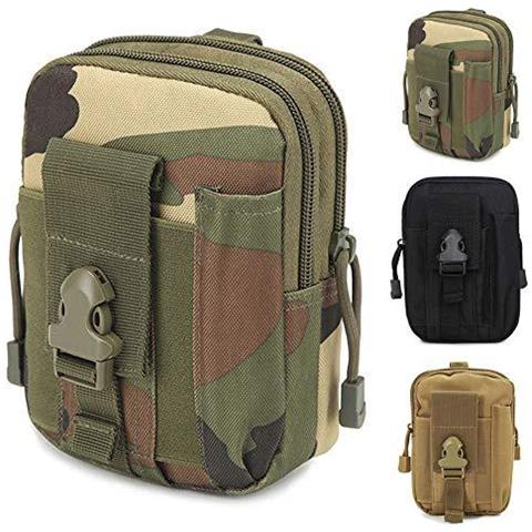 Multi-purpose Holder Poly Tool Borsa Tattico Molle Edc Tasca Utility Gadget Cintura In Vita Con Telefono Cellulare Fondina Per Lo Sport Escursione Del Campeggio - Camouflage - Foto 1