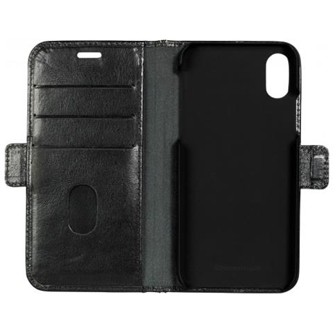 Ordrup - Custodia A Portafoglio Per Iphone Xs Max - Nera - Foto 1