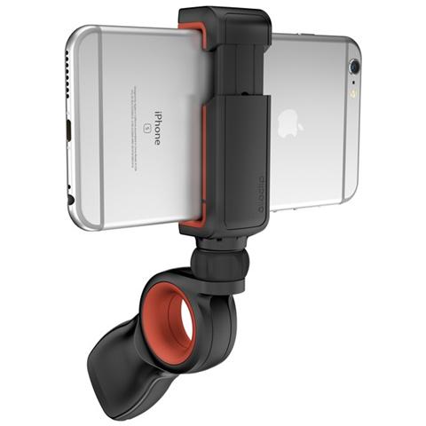 PIVOT, Macchina fotografica, Telefono cellulare / smartphone, Esterno, Nero, Rosso, Clamp mount - Foto 1