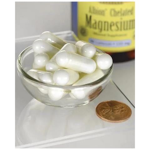 Magnesio Glicinato 133 Mg 90 Capsule Albion Chelated - Foto 2
