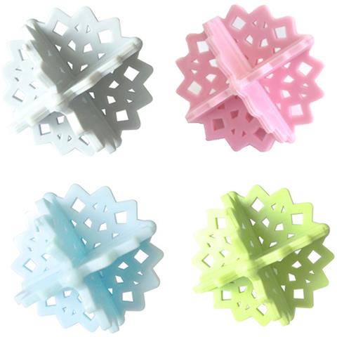 Palline Da Bucato Che Raccolgono Pelucchi E Capelli Confezione Da 4 Multicolore - Foto 1