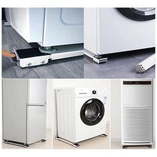 Telaio Base Lavatrice Con 4 Piedini, Supporto Lavatrice Regolabile