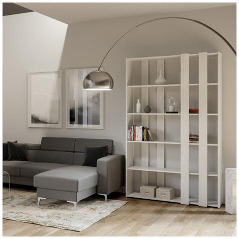 Libreria A Giorno Kato Small A Bianco Frassino - Foto 1