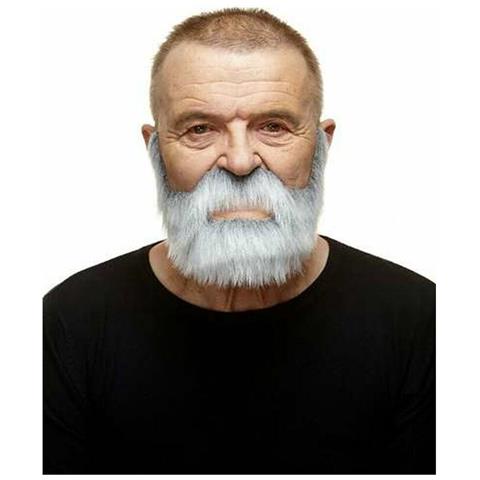 Barba Finta My Other Me Grigio Taglia Unica - Foto 1