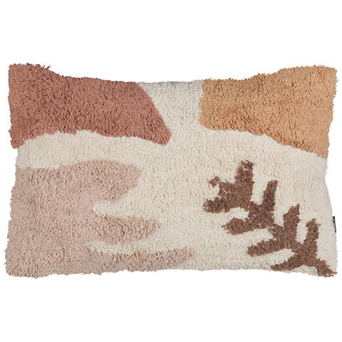 Set Di 2 Cuscini Camassia Cotone 30 X 50 Cm Astratto Trapuntato Beige - Foto 7