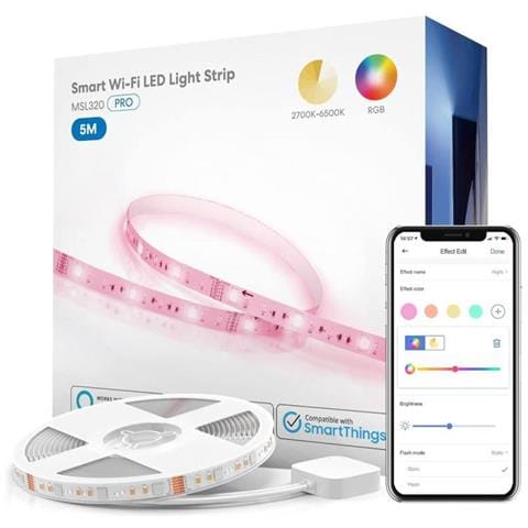 Striscia LED PRO RGB + CCT Smart Wi-Fi 5m - Apple HomeKit - Foto 1