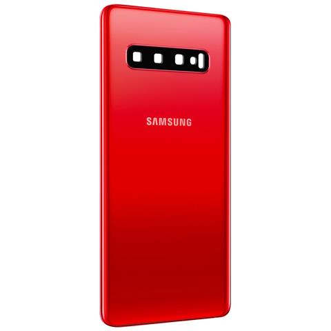 Vetro Posteriore Originale Galaxy S10, Rosso - Foto 2
