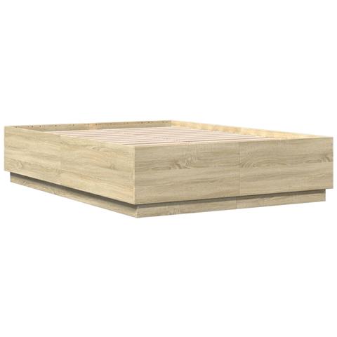 Giroletto Luci Led Rovere Sonoma 150x200 Cm Legno Multistrato - Foto 3