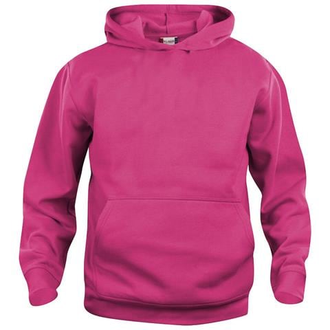 Basic Hoody Junior Lampone 120 - Foto 1