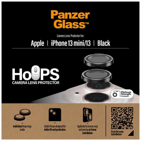 Camera Rings iPhone 13 mini / 13 Pellicola proteggischermo trasparente Apple 1 pz - Foto 5