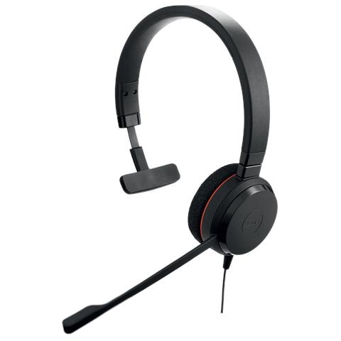 Jabra Evolve 20 Auricolare Cablato A Padiglione Ufficio USB Type-C / USB Type-A Nero - Foto 1