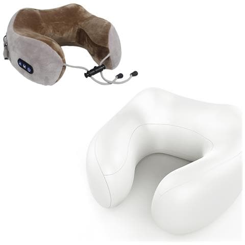 Cuscino Cervicale Per Massaggio Con 2 Modalità E Calore Infrarosso. Schiuma Viscoelastica Ad Alta Densità. - Foto 2