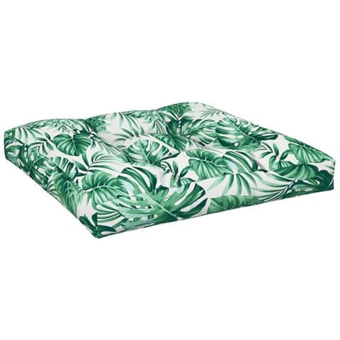 Cuscino Per Pallet Motivo A Foglie 70x70x12 Cm - Foto 2