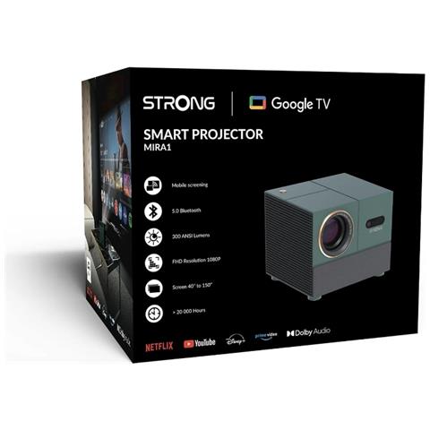 Videoproiettore MIRA1 300 ANSI lumen LCD Full HD 1920x1080 16:9 Nero - Foto 4