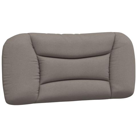 Lusso Casadino -  Cuscino Testiera Hvar Tortora 90 Cm In Tessuto - Foto 1