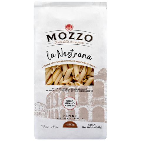Mozzo La Nostrana Penne Pasta Con Grano Veneto Confezione 500 Grammi - Foto 1