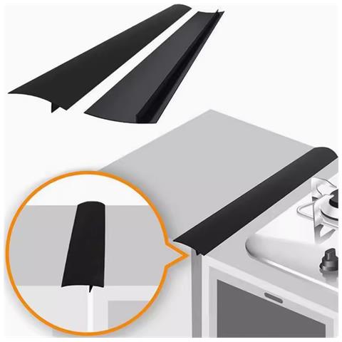 Striscia Trasparente Per Fornelli - Mantieni Pulito Tra Fornelli E Piano Di Lavoro Della Cucina, 61,5 Cm 2-pack - Foto 5