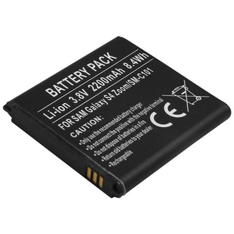 Batteria Agli Ioni Di Litio Da 3,8 V 2200 Mah Compatibile Con Galaxy S4 Zoom Sm-c101 - Foto 1