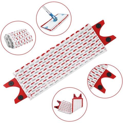 Ricambio In Microfibra Bicolore Per Vileda Ultramax, 2 Pezzi, Per Scopa Elettrica - Foto 1