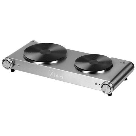 ARFOEL02 piano cottura Acciaio inox Superficie piana 53 cm Piastra sigillata 2 Fornello (i) - Foto 2