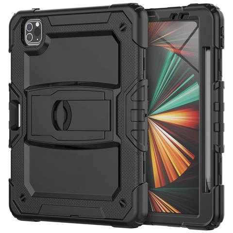 Custodia Per Ipad Pro 3/2/1 11” Con Supporto E Alloggiamento Per Stilo Nera - Foto 1