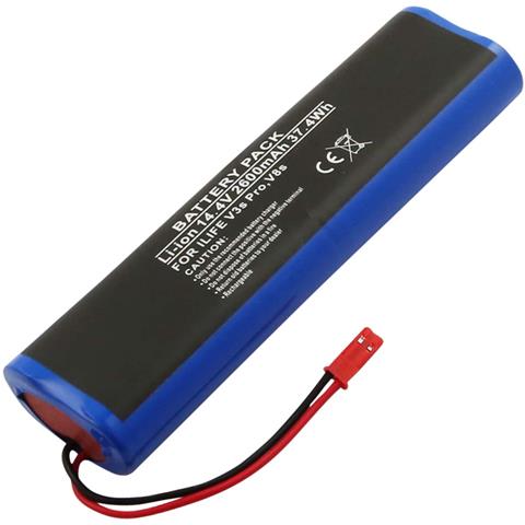 Batteria Per Robot Aspirapolvere Ilife V3s Pro / V8s Li-ion 14,4v 2600mah 37,4 Wh - Foto 1