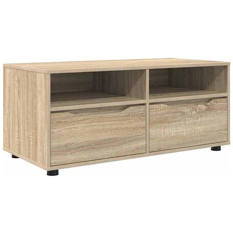 Mobile TV Rovere Sonoma 100 x 48 x 43 cm Legno multistrato - Foto 1